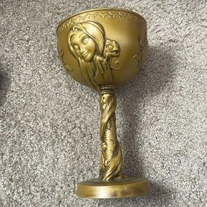 Gold rapunzel goblet